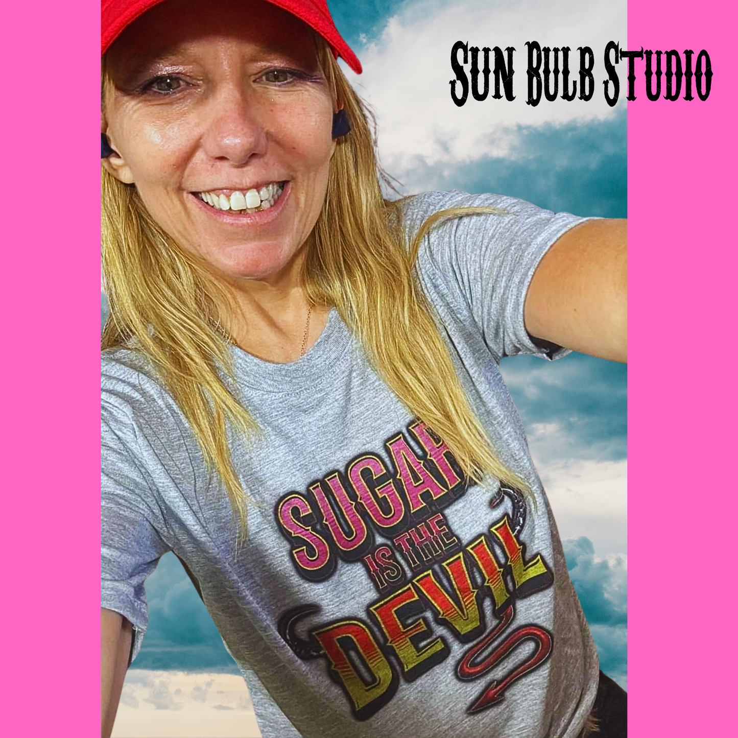 "Sugar is the Devil" -short sleeve T shirt