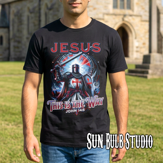 Jesus – This Is the Way | Christian T-Shirt | John 14:6