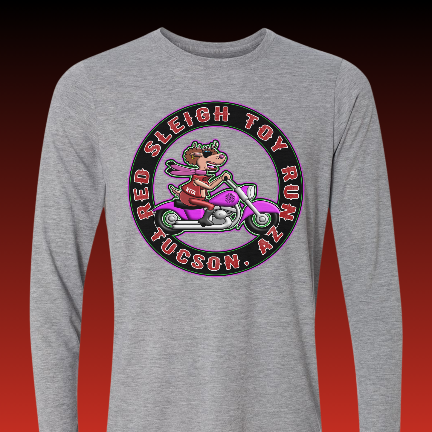 Rita Reindeer - Long Sleeve Tee