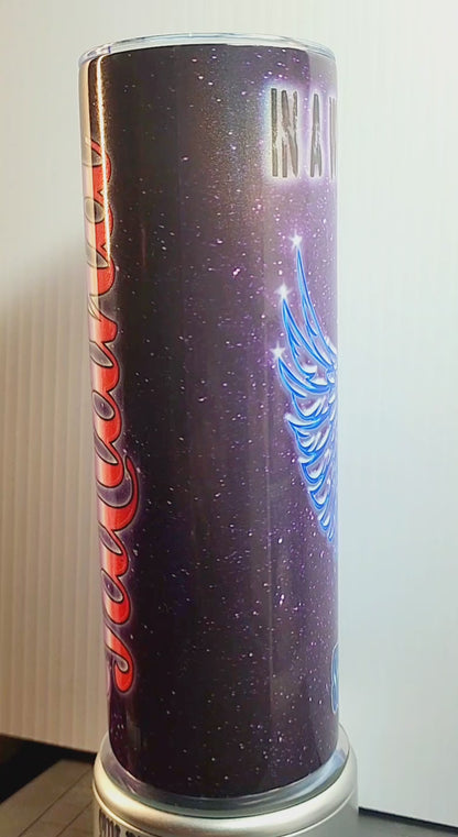 BE THE LIGHT - CUSTOM 20 oz Tumbler.