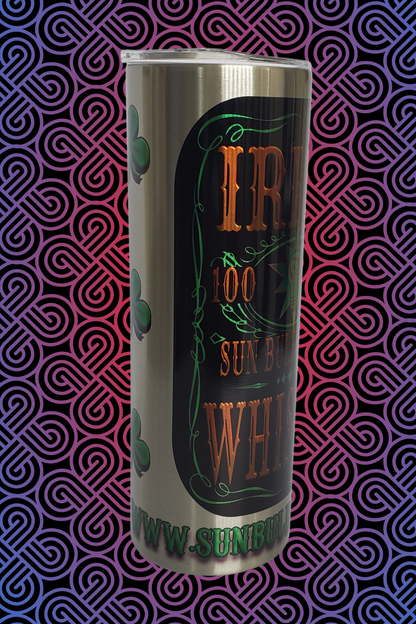 Irish Whiskey Label- 20 oz Tumbler