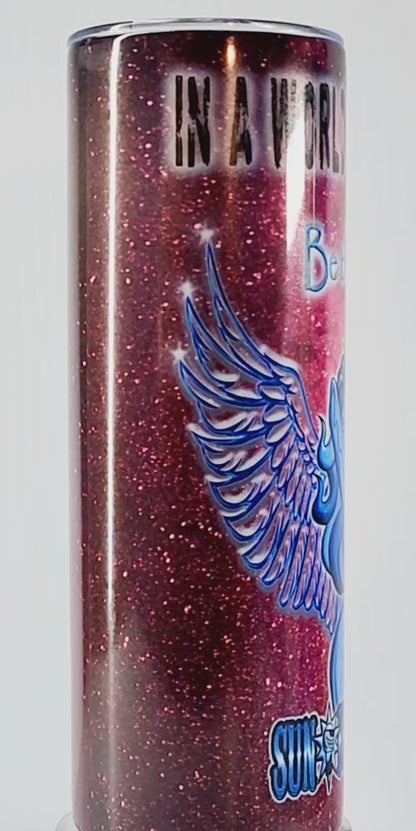 BE THE LIGHT - CUSTOM 20 oz Tumbler.